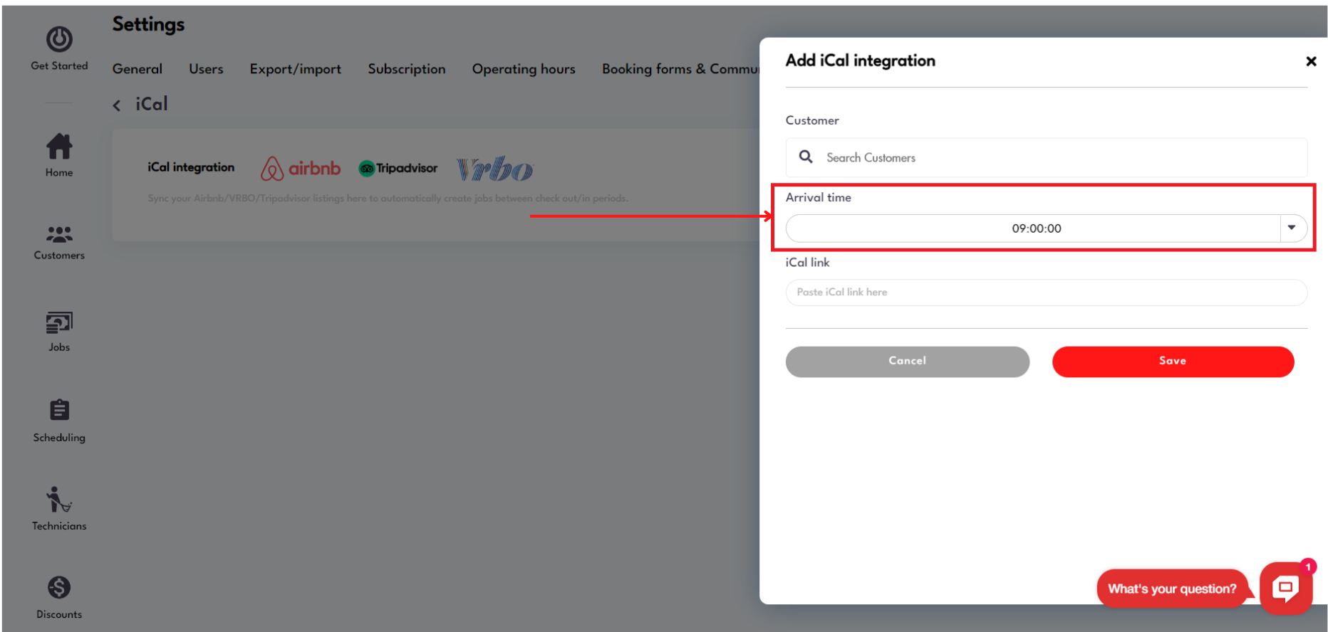 AirBnb/VRBO/TripAdvisor iCal calendar integration